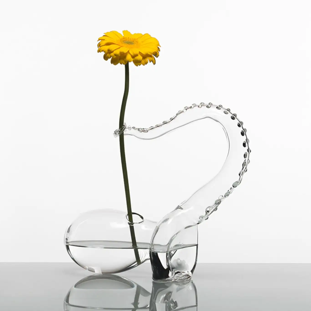 Octopus Glass Vase