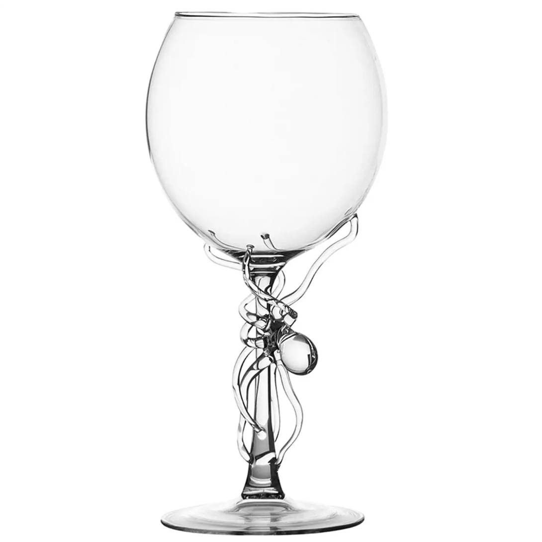 Octopus Wine Glass