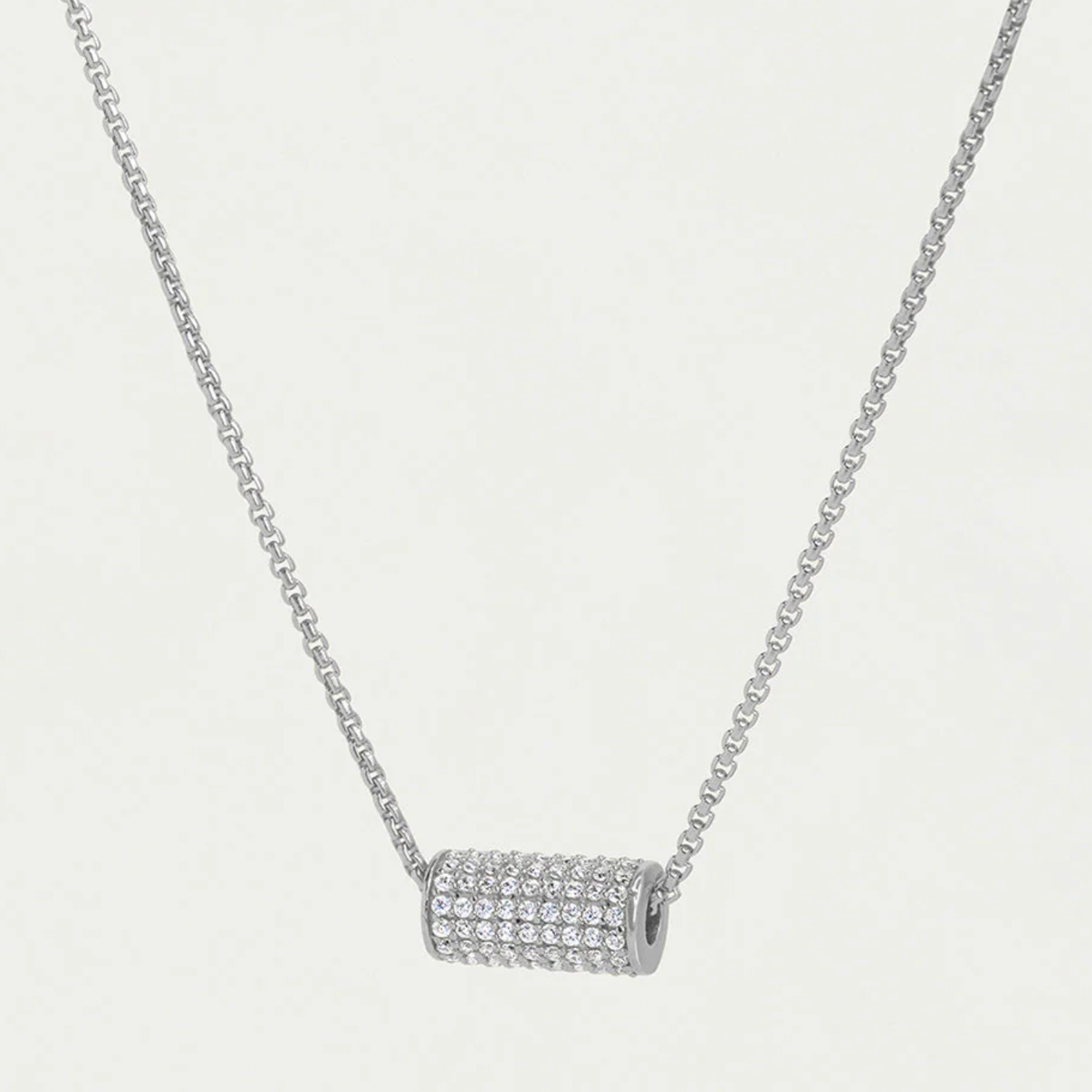 Dean Davidson - Petit Pavé Mini Tube Necklace