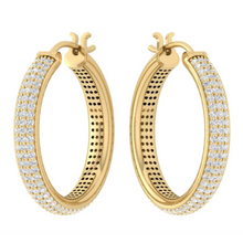 Load image into Gallery viewer, Dean Davidson - Giselle Pavé Hoops

