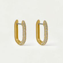 Load image into Gallery viewer, Dean Davidson - Juliette Pavé Huggie Hoop
