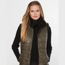 Load image into Gallery viewer, Linda Richards - Reversible Puffer Vest

