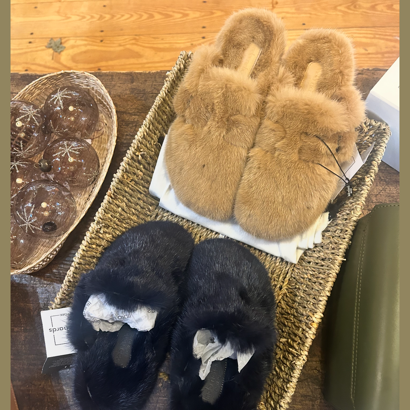 Linda Richards - Mink Clogs