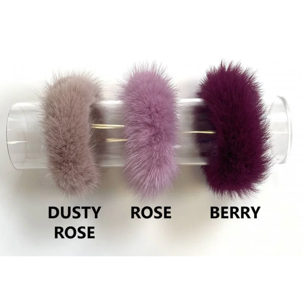 Linda Richards - Fur Ponytail Holders