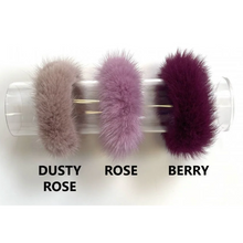 Load image into Gallery viewer, Linda Richards - Fur Ponytail Holders
