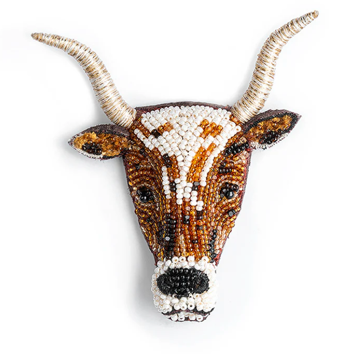 Deepa Gurnani - Longhorn Brooch