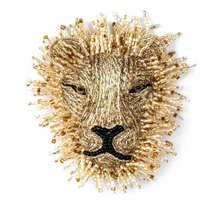 Load image into Gallery viewer, Deepa Gurnani - Lion Brooch
