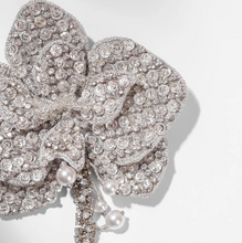 Load image into Gallery viewer, Deepa Gurnani - Orchid On Ice Brooch
