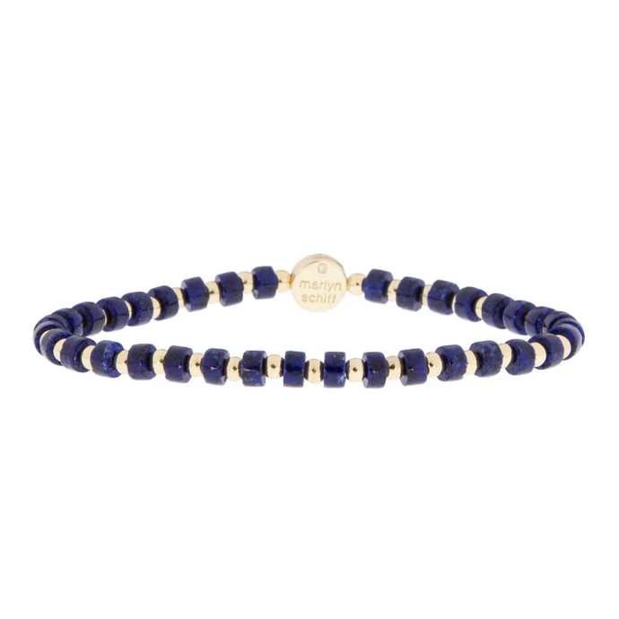 Lapis Stretch Bracelet