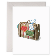 Load image into Gallery viewer, E. Frances Card - Bon Voyage Suitcase
