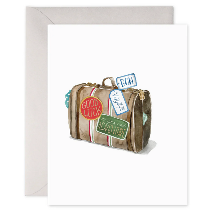 E. Frances Card - Bon Voyage Suitcase