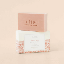 Load image into Gallery viewer, Sweet Tea 2 PC Harvest Basket - Shea Butter Soap 6 oz. and Hand Cream 2 fl. oz.

