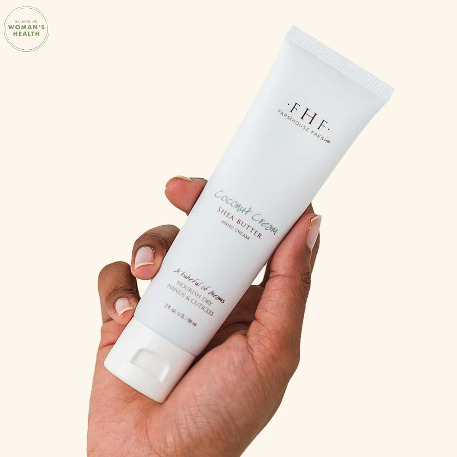 Coconut Cream Shea Butter Hand Cream - 2 fl. oz.