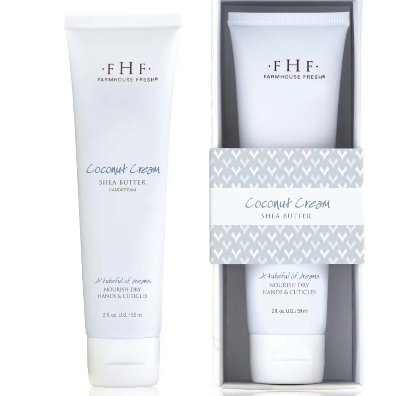 Coconut Cream Shea Butter Hand Cream - 2 fl. oz.
