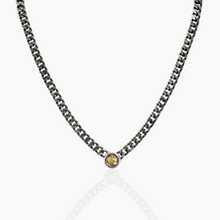 Load image into Gallery viewer, TAT 2 Design - Mini Vintage Silver Olena Coin Necklace
