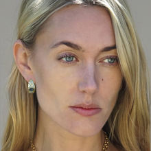 Load image into Gallery viewer, TAT 2 Design - Gold Mini Cosa Hoops
