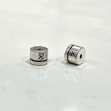 Load image into Gallery viewer, TAT 2 Design - Vintage Silver Mini Cosa Hoops
