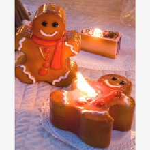 Load image into Gallery viewer, Gingerbread Man Candle
