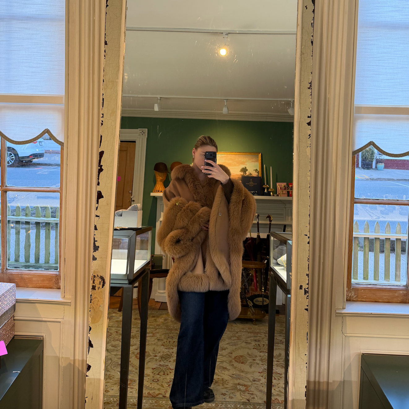 Camel Wool Cape