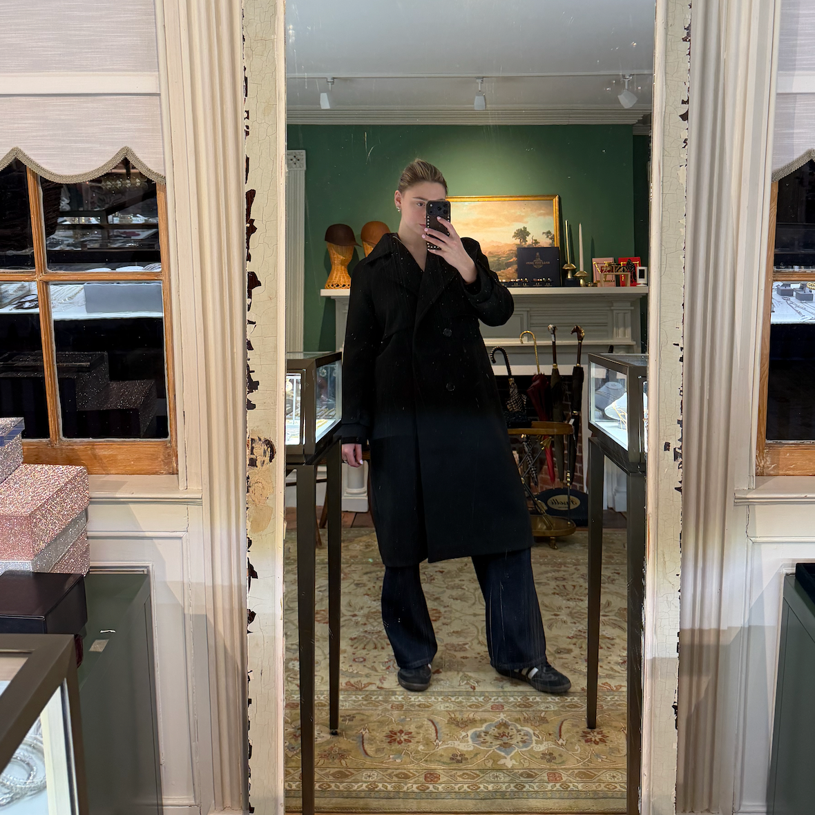 Black Wool Coat