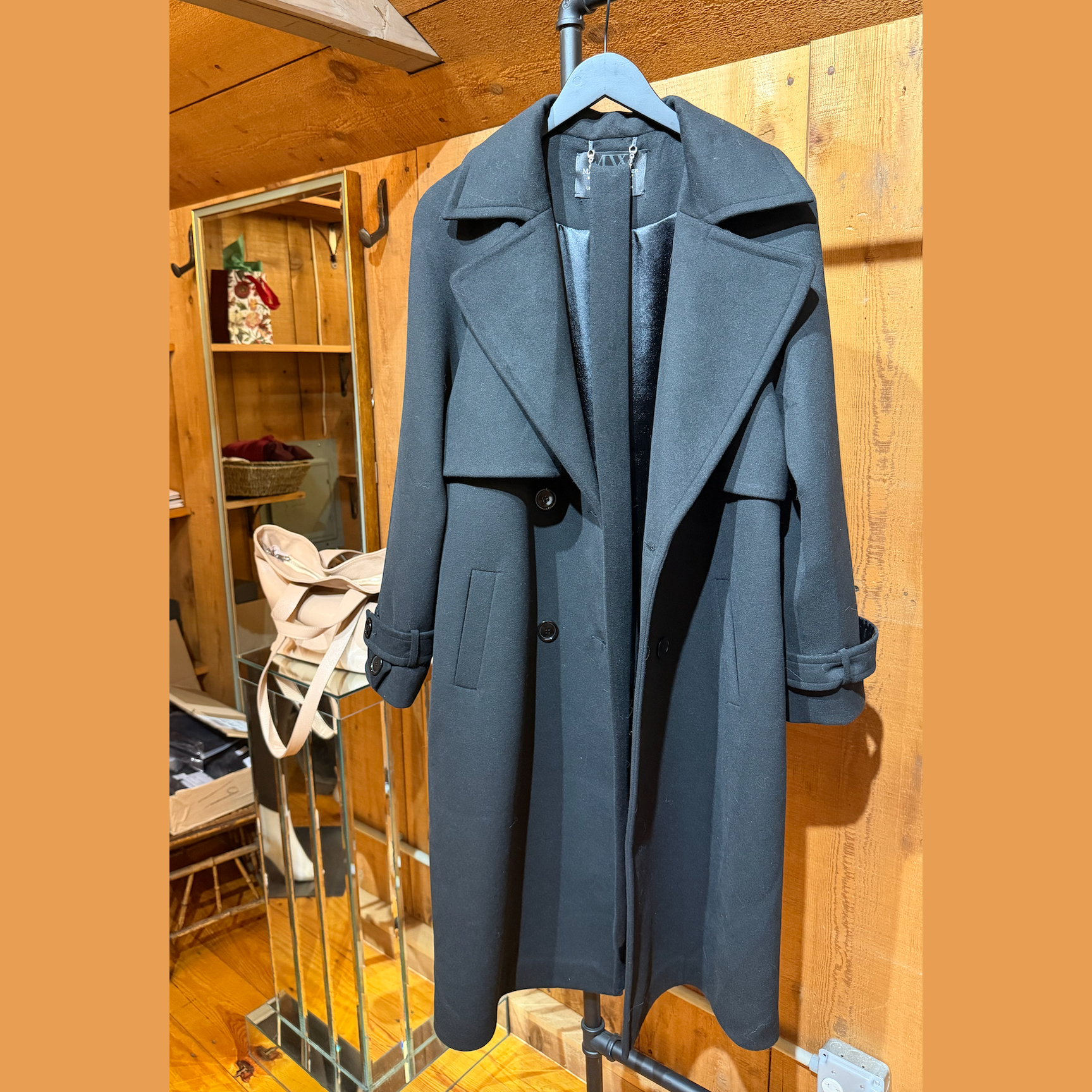 Black Wool Coat