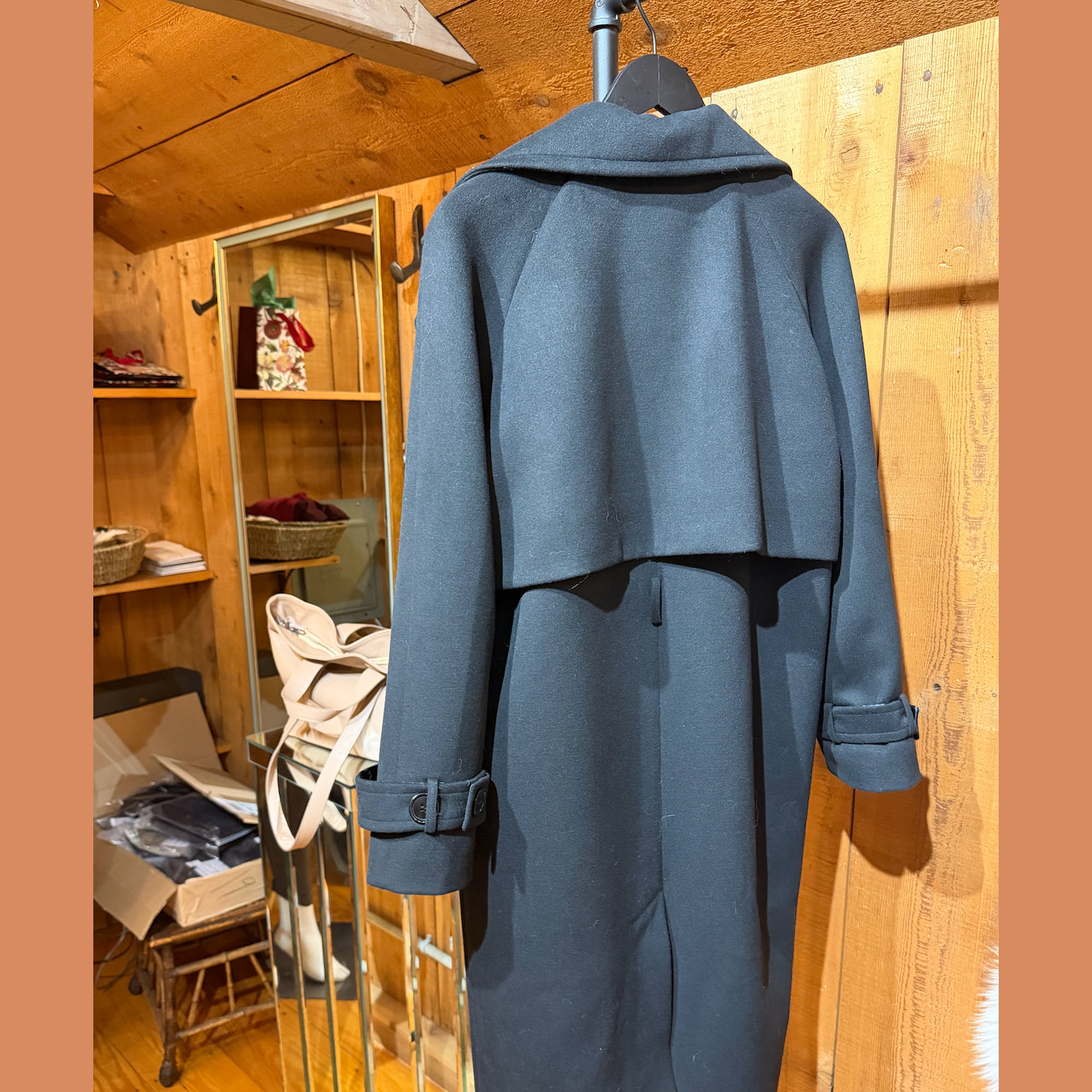 Black Wool Coat