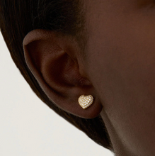 Load image into Gallery viewer, Dean Davidson - Petit Pave Heart Studs
