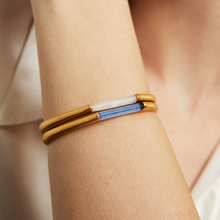 Load image into Gallery viewer, Dean Davidson - Revival Hinge Gemstone Bangle
