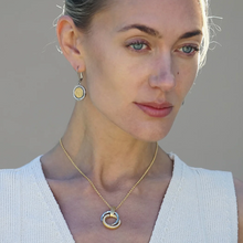 Load image into Gallery viewer, TAT 2 - Mixed Metal Trinity Necklace
