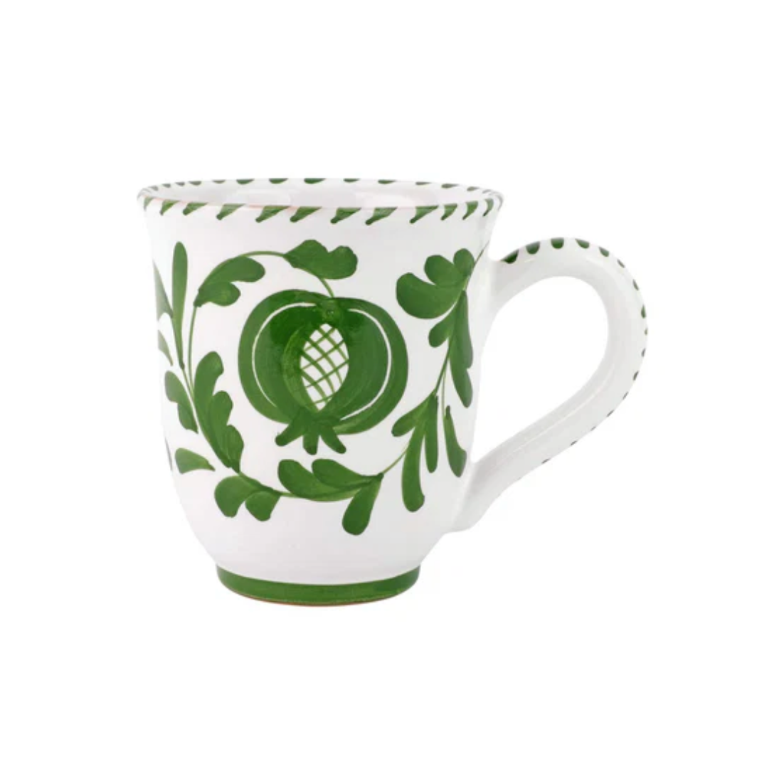 Vietri Arezzo - Green Mug