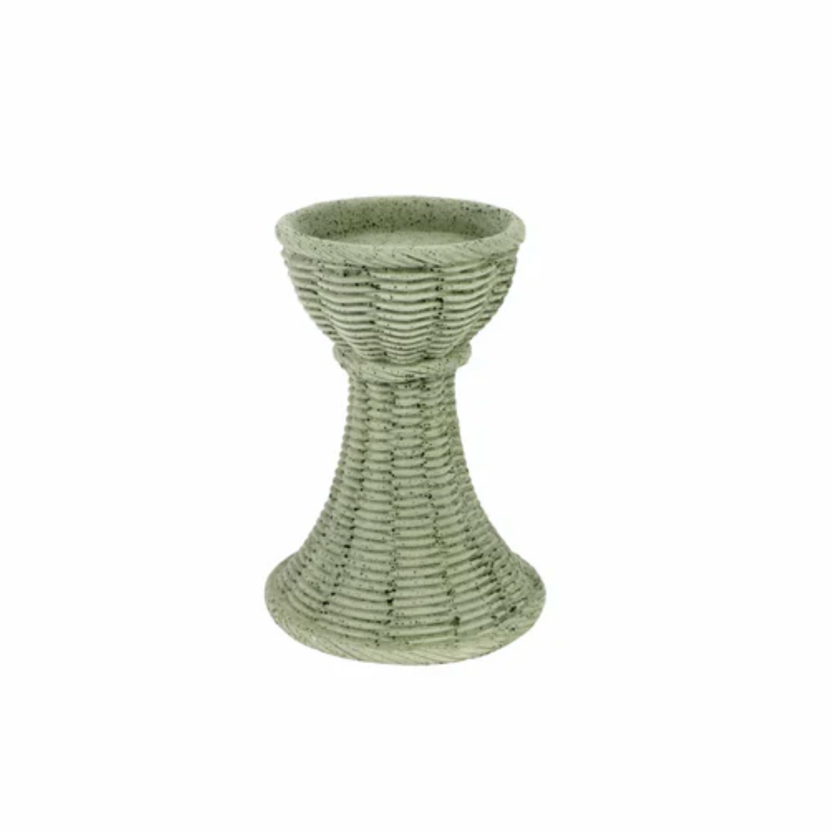 Vietri - Casa Sage Green Large Candlestick
