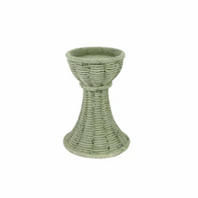 Load image into Gallery viewer, Vietri - Casa Sage Green Large Candlestick
