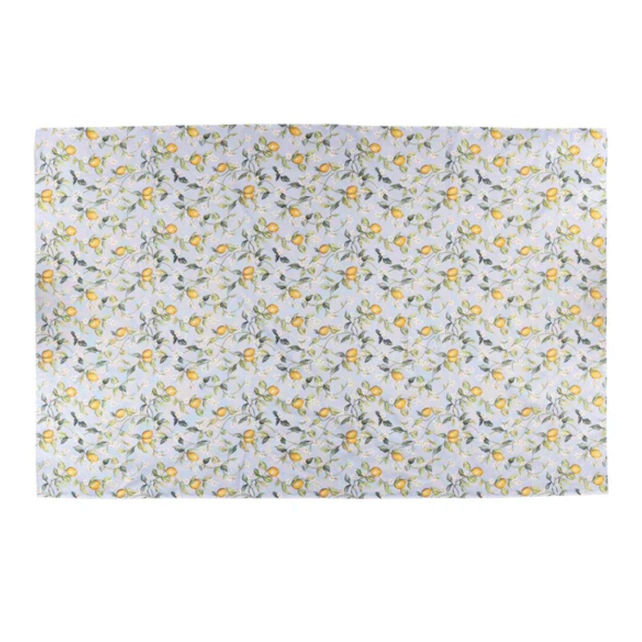 Vietri - Tavola Lemons White Flowers Tablecloth