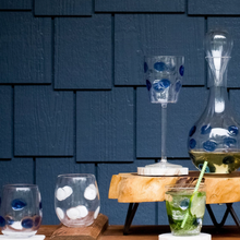 Load image into Gallery viewer, Vietri - Drop White Stemless Wine Glass
