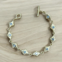 Load image into Gallery viewer, TAT 2 Design - Gold Cayden Tennis Bracelet
