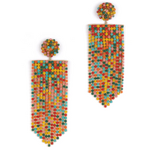 Load image into Gallery viewer, Deepa Gurnani - Fanning Earring Multi
