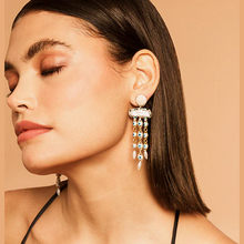 Load image into Gallery viewer, Deepa Gurnani - Helia Earrings Ivory
