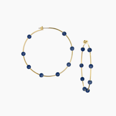 Bali Stone Hoop
