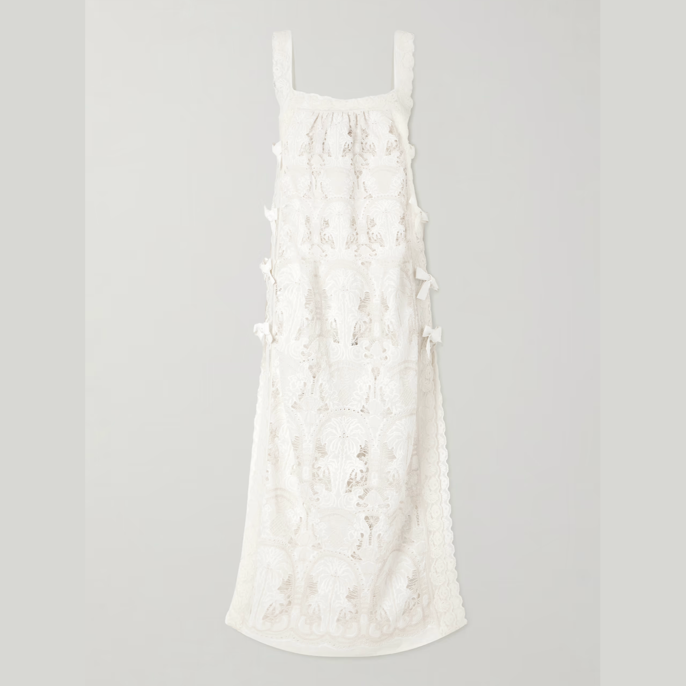 Fiocchini Long Dress Isola Bella Cream
