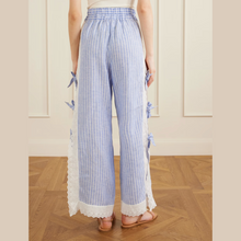 Load image into Gallery viewer, Clarissa Trousers Riga Di Lino Porto Giunco
