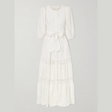 Load image into Gallery viewer, Poppi Dress Capo Bianco Bianco Off White
