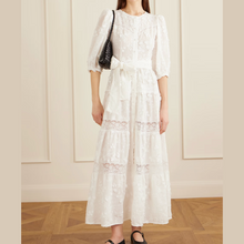 Load image into Gallery viewer, Poppi Dress Capo Bianco Bianco Off White
