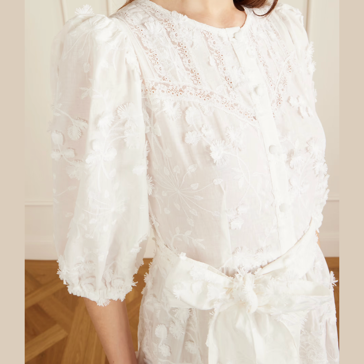 Poppi Dress Capo Bianco Bianco Off White