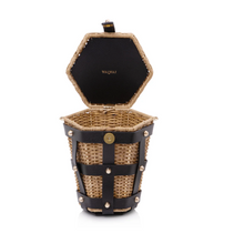 Load image into Gallery viewer, Waiwai Wild Cage Black Purse
