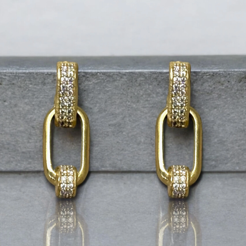 Gold Elise Earrings