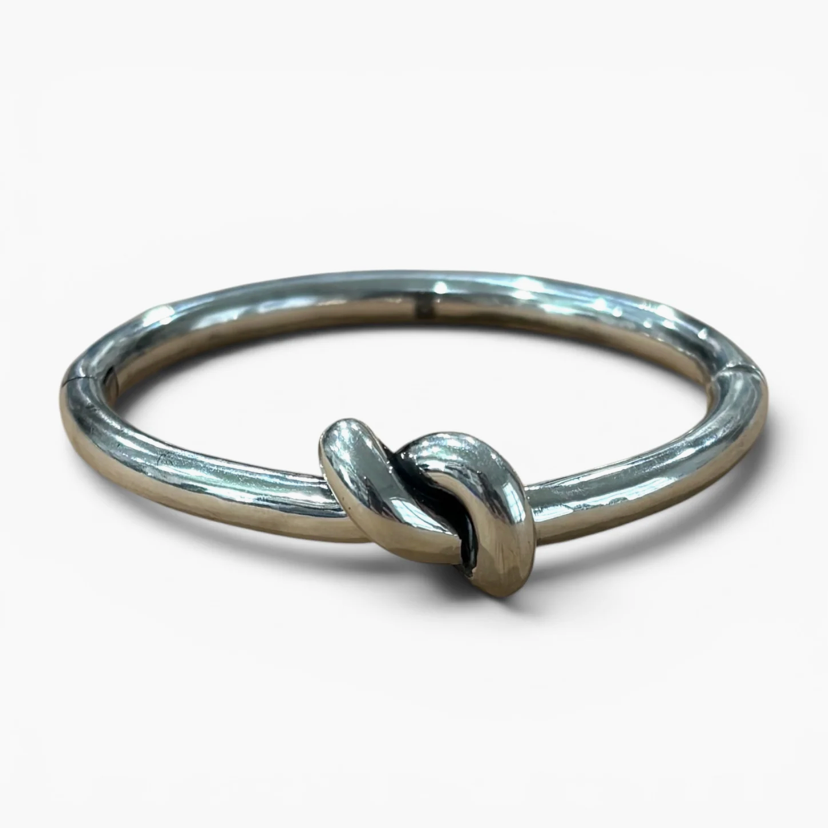 Vintage Silver Noa Knot Bangle