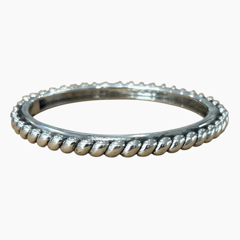 Vintage Silver Sorella Twist Bangle