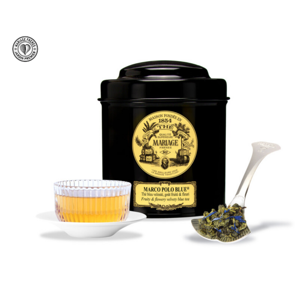 Marco Polo Blue Tea Tin