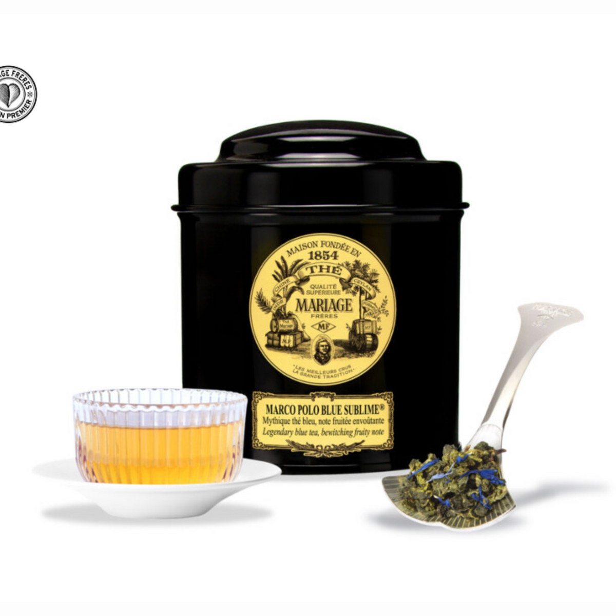 Marco Polo Blue Sublime Tea Tin