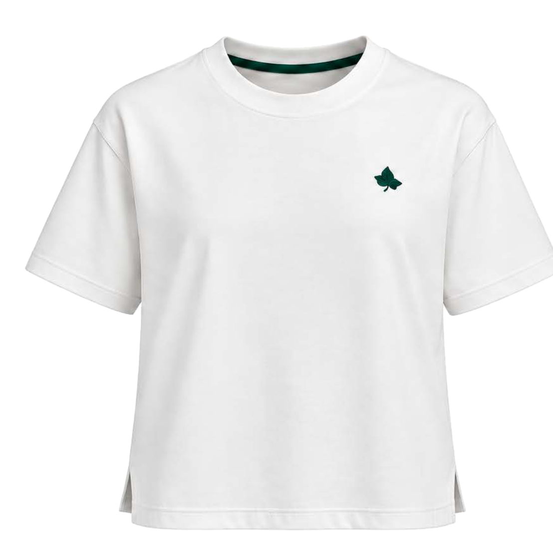Tee Shirt with Ivy Leaf